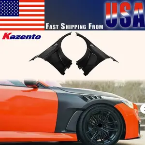 For BMW M2 G87 2023+ AP Style Vented Front Bumper Fender Dry Carbon Fiber US WAREHOUSE CLEARANCE SALE