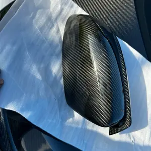 Carbon Fiber Dodge Charger Side Mirror Caps for Enhanced Aesthetics and Durability