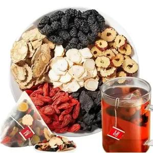 30 Bag Kidney Tea Formula Ginseng Eight Treasure Tea, Ginseng Eight Treasures Tea, Organic Kidney Cleanse Tea, Traditional Healthy Kidney Cleansing Tea for Men & Women Natural Sugar Herbal Tea Bags Herbal Drink