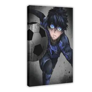 Anime Blue Lock CXLIV Canvas Poster Wall Art for Home Bedroom Office Dorm Room Decor