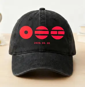 Kpop Boy Band World Tour Printed Wash Hat, ARMY Kpop Music Tour Baseball Cap, Gift for Fans