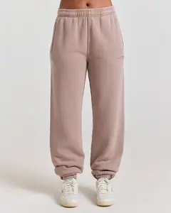 Stone Wash Sweatpants, Taupe