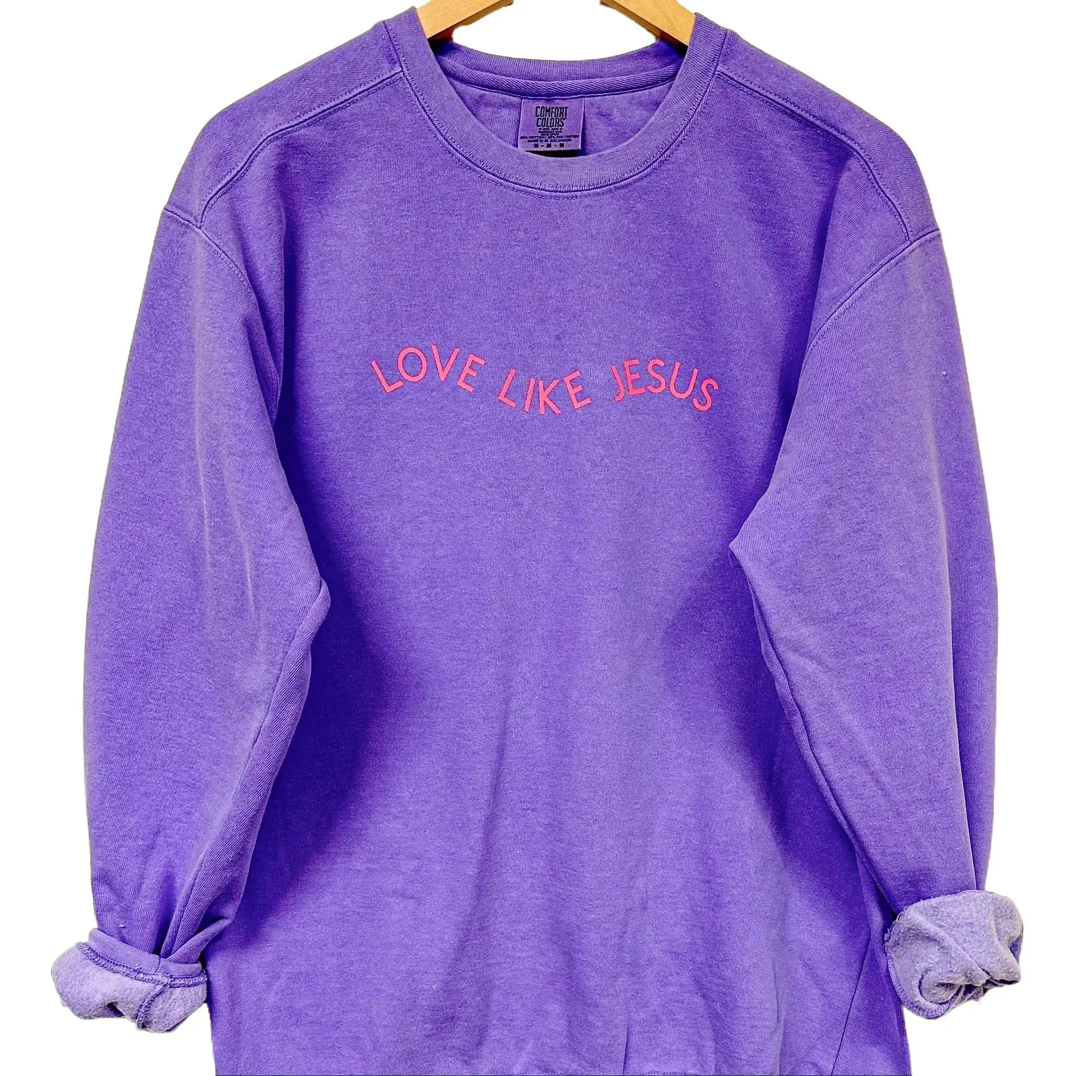 Love Like Jesus Comfort Colors Sweatshirt