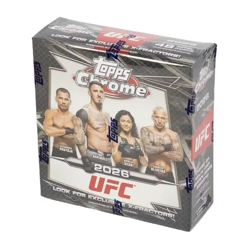 2026 Topps Chrome UFC Mega Box Trading Cards