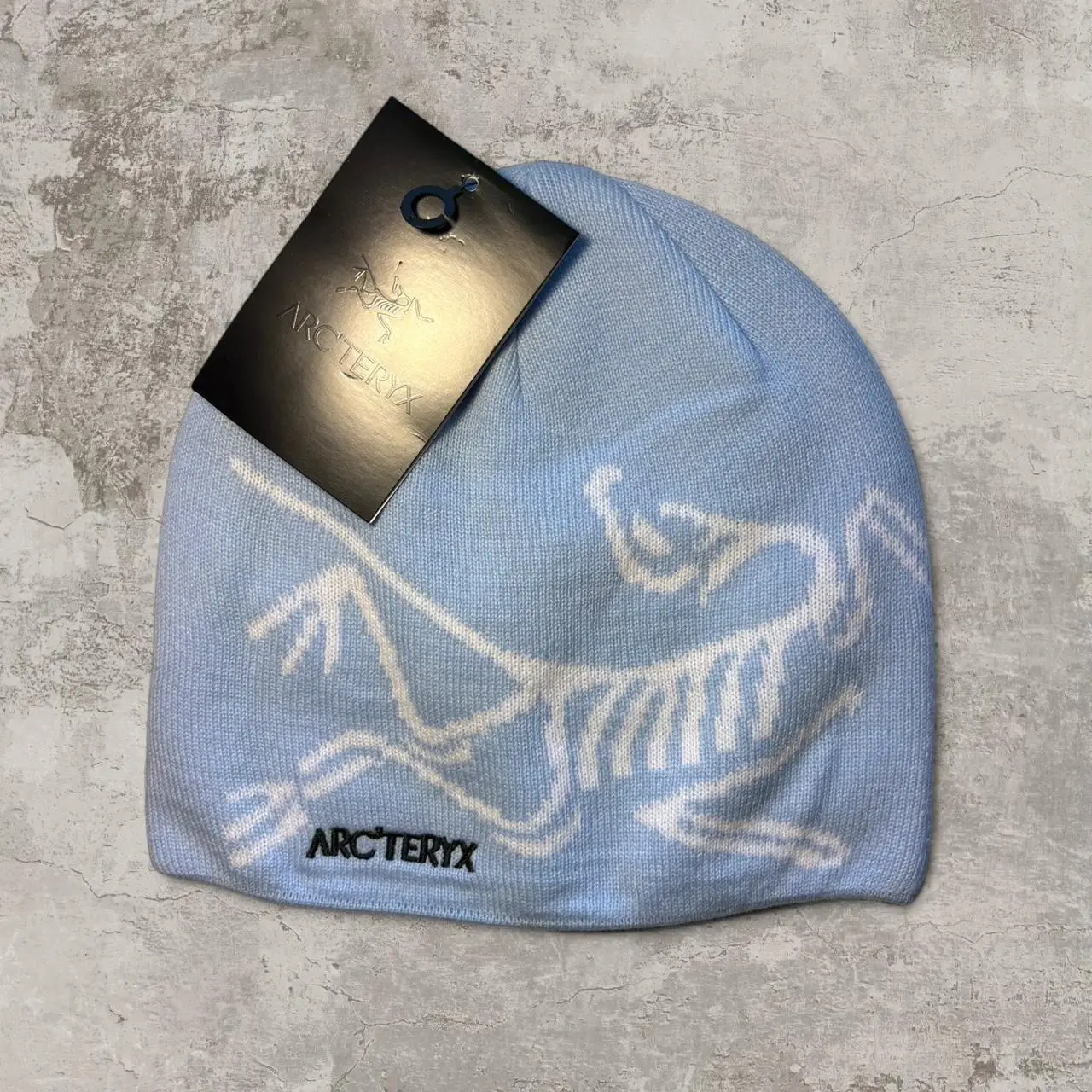 ARC'TERYX Skeleton Graphic Knit Beanie Collection – Unisex Warm Winter Skull Cap, Soft Stretch Outdoor Ski Hat, Gorpcore Streetwear Style