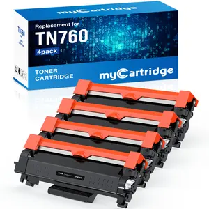 myCartridge Compatible Toner Cartridge Replacement for Brother ,4 Pack Toner TN-730/TN-760