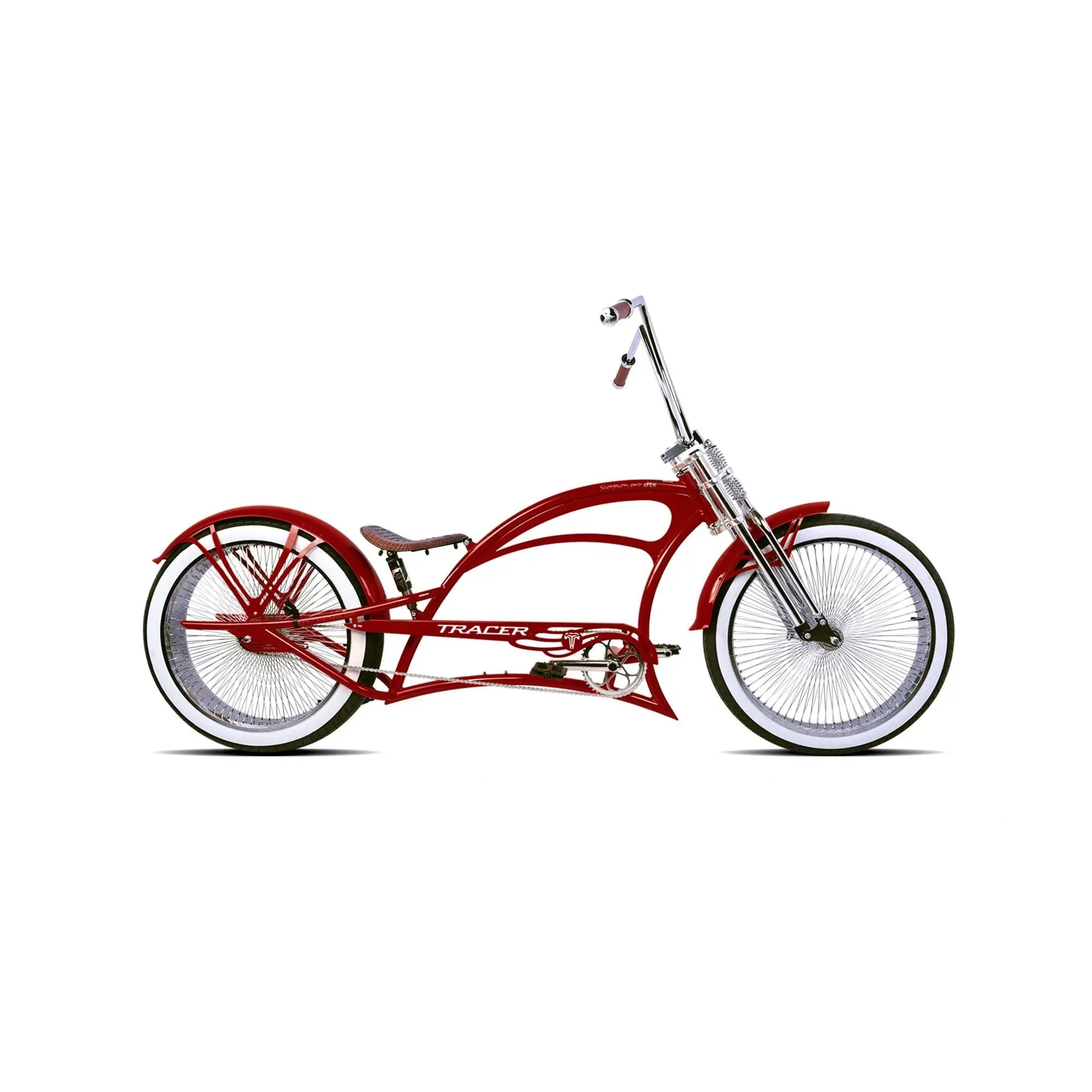 Scorpion Pro DTS Stretch Chopper Cruiser Bike