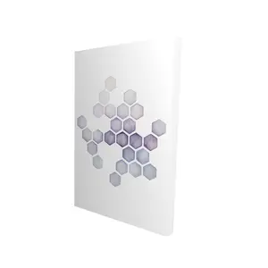 Begin Home Decor 2080-3624-AB66 24 x 36 in. Alveoli Lilac - Purple Canvas Bathroom Decor for Home