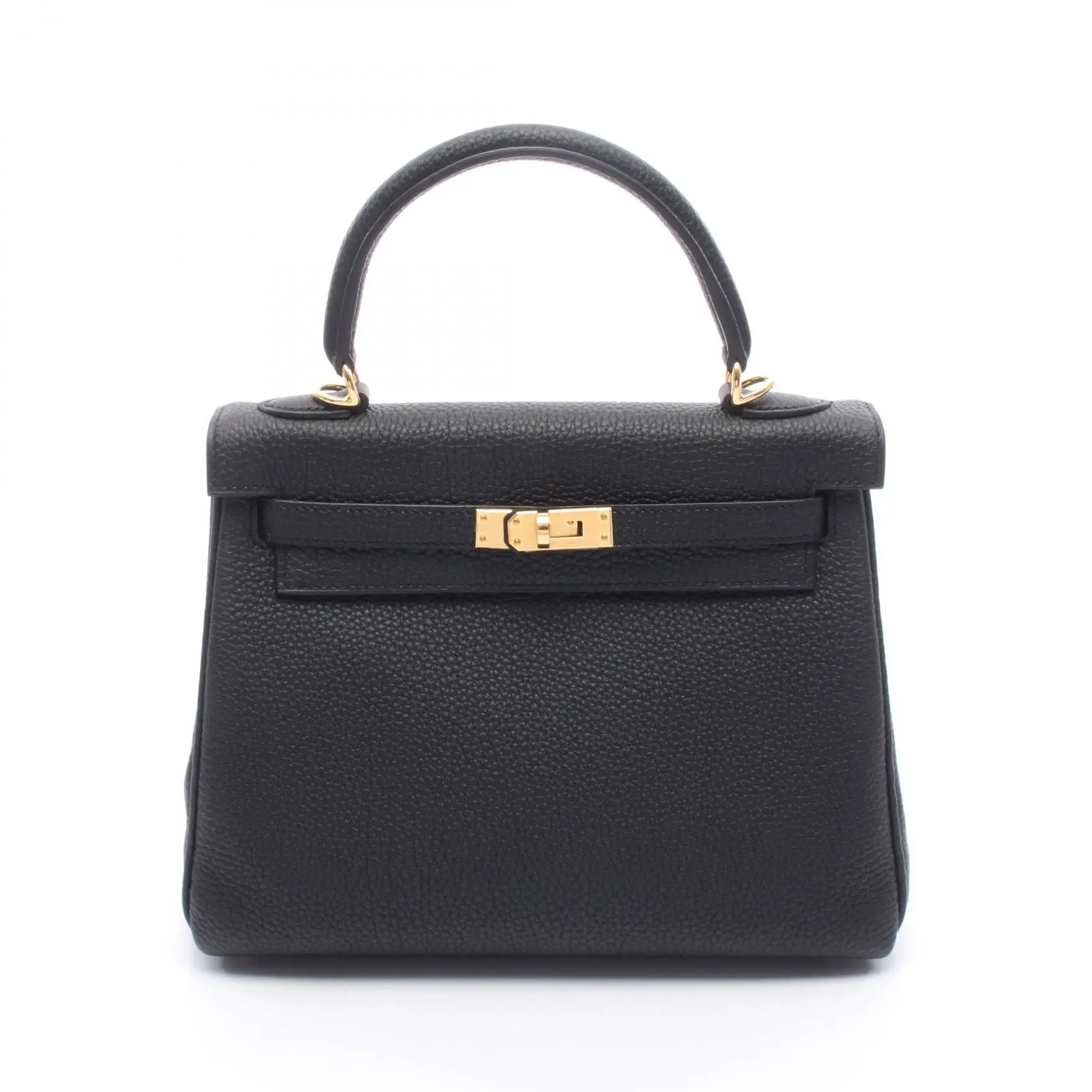 Pre-owned HERMÈS Calfskin Shoulder Bags Hermes Kelly25 Togo
