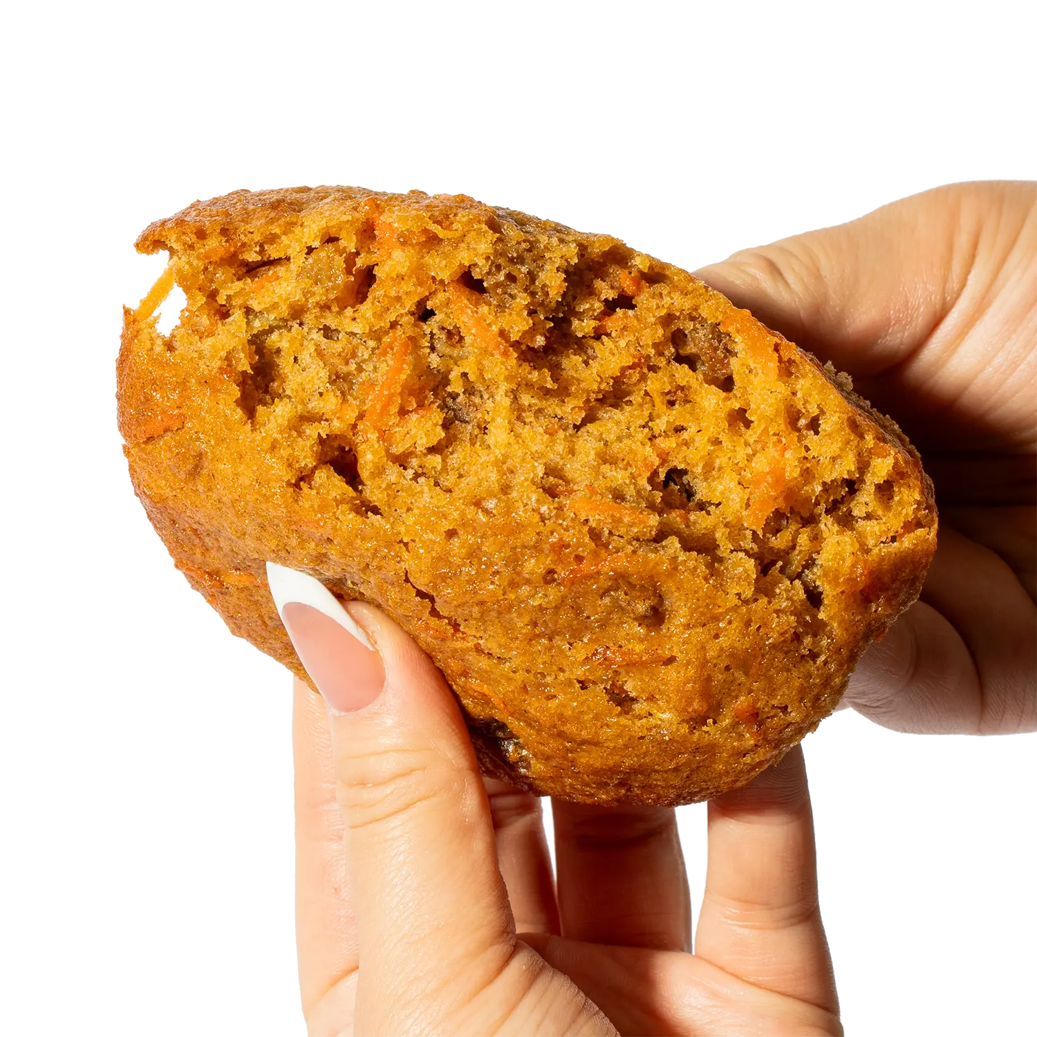Carrot Cake Muffin Top, Individually Wrapped Snack Cake, Quick Grab-and-Go Pastry for On-the-Go Snacking