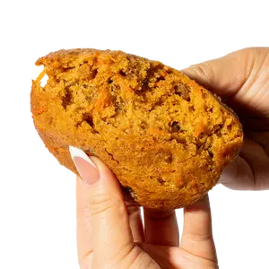 Carrot Cake Muffin Top, Individually Wrapped Snack Cake, Quick Grab-and-Go Pastry for On-the-Go Snacking