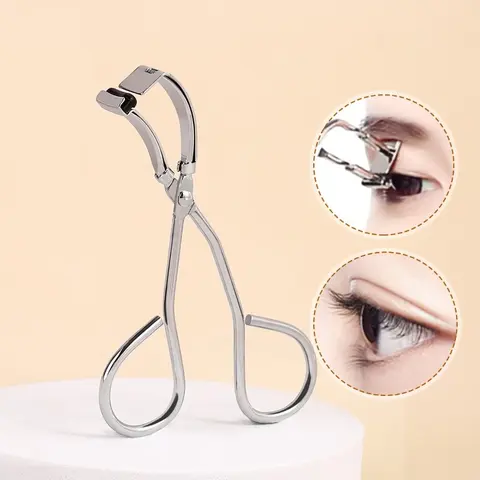 1pc Partial Eyelash Curler, Segmented Detail, Small Eyelash Curler，Stainless Steel Segmented Eyelash Curler, Portable Eyelash Curler Beauty Makeup Tool, Eyelash Styling