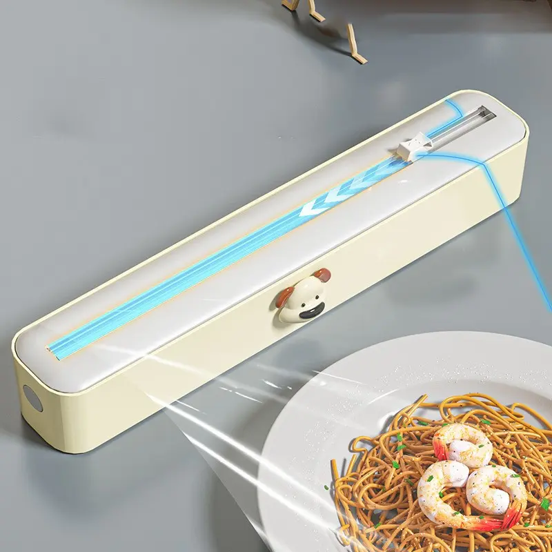 Multi-Purpose Kitchen Sealing Machine, Reusable Packaging Tool for Plastic Aluminum Foil Baking Paper Wax Paper, Durable Plastic Material