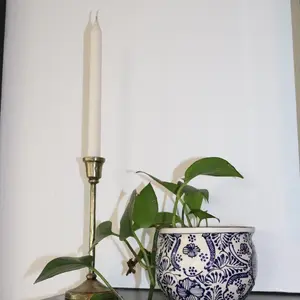 Scented Long Ribbed Candles | Set of 2