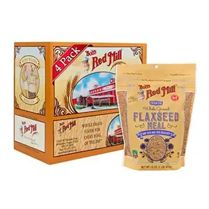 Bob's Red Mill Flaxseed Meal, 16oz (Pack of 4) - Non GMO, Vegan, Paleo Friendly, Keto Friendly, Kosher