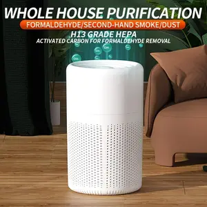 Air Purifier K1 Smoke Odor Removal Household Formaldehyde Indoor Odor Negative Ion Purifier Kitchen Essentials Air Freshener for Classroom, School, Bedroom, Office, Valentine's day Gift Room Decoration