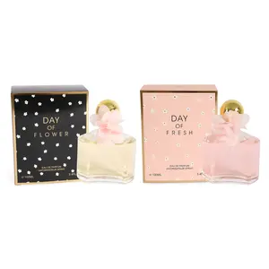 Women's Perfume Bundle - Day of Flower and Day of Fresh - Spray Perfume Eau de Parfum for Women 100ml/3.4fl.oz. each