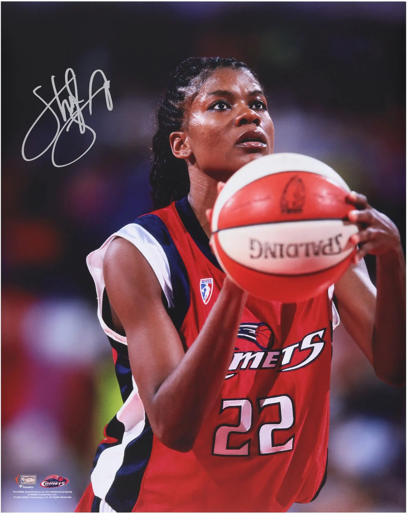 Sheryl Swoopes Houston Comets Autographed 16" x 20" Shooting Photograph - Fanatics Authentic Certified