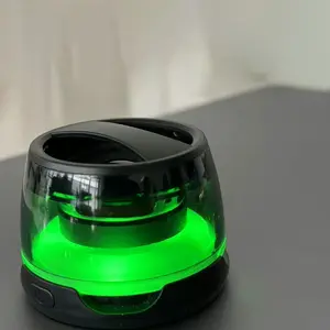 Magnetic Bluetooth Speaker with RGB Light Show | MagSafe Phone Stand | 3D Surround Sound for Home Movie Nights | TikTok Chill Vibe Essential