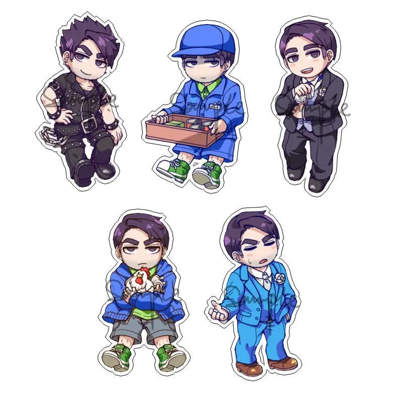 Stardew Valley Anime Keychain - Cute Acrylic Cartoon Keychain, Funny Meme Character Charm for Keys, Bags, Backpack, Durable Gift for Fans & Collectors