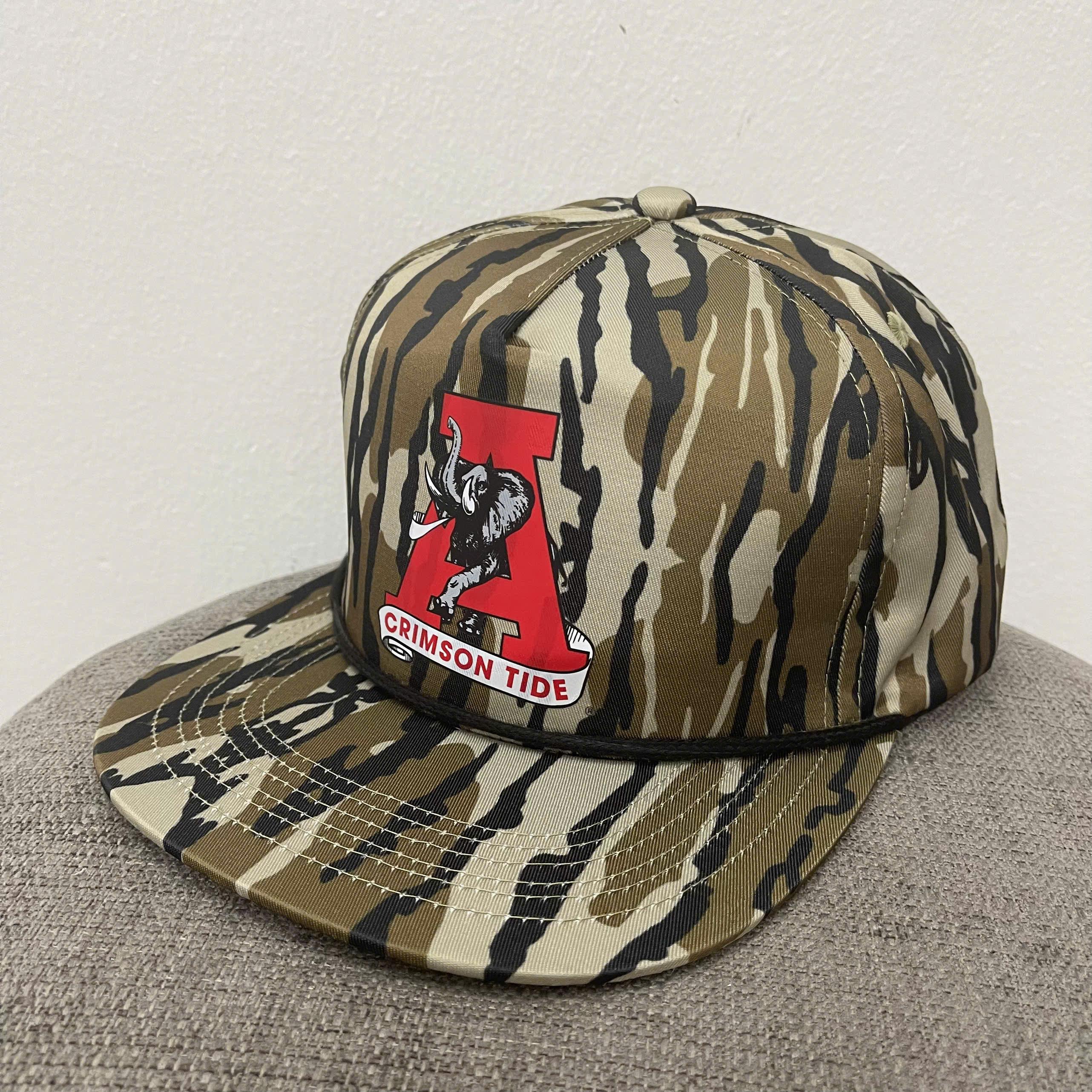 Bottomland Camo Snapback Trucker Hat Adjustable Outdoor Hunting Cap Unisex