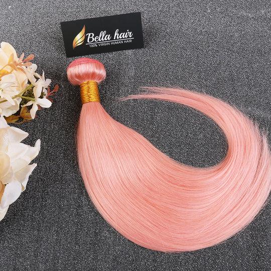 Hair Bundles Pink Straight