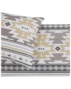 Hiend Accents Unisex 200Tc Cotton Desert Sage 4 Piece Sheet Set Queen Size - Ss1939-Qn-Oc