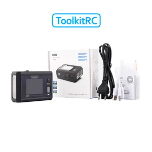 ToolkitRC M7AC 100W/DC 300W RC Battery Charger, 2-6S LiPo Charger with XT30/XT60 Output, Multifunction RC Tool for FPV Drone RC Car Boat