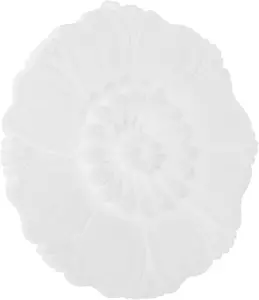 Elegant Ceiling Medallion Cover Plate for Light Fixtures Embossed Design Easy Installation Canopy for Chandeliers and Ceiling Lights Versatile Home Decoration