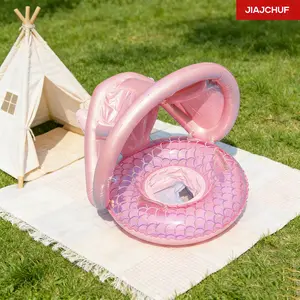 Mermaid floating on water floats, an interesting summer beach toy, Inflatable Pool Floaters