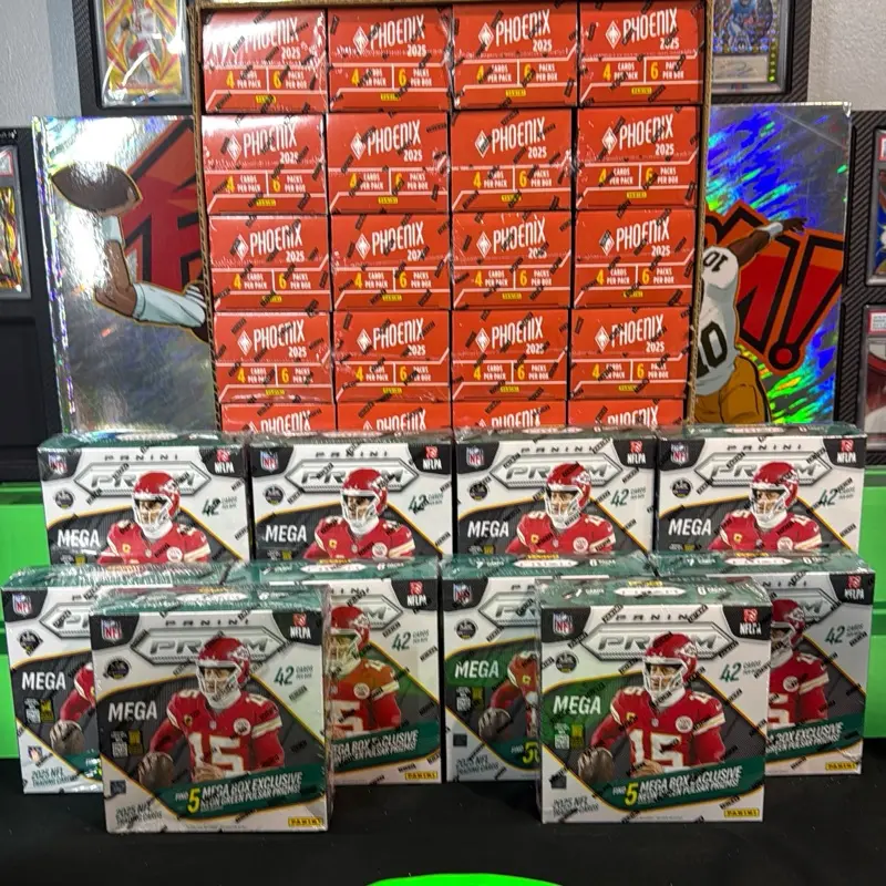 Break #1411       20-2025 Phoenix Blasters (full case), & 10-2025 Prizm Megas