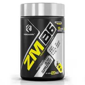 ZMB6 Premium Blend of Zinc, Magnesium, and Vitamin B6 120 Capsules