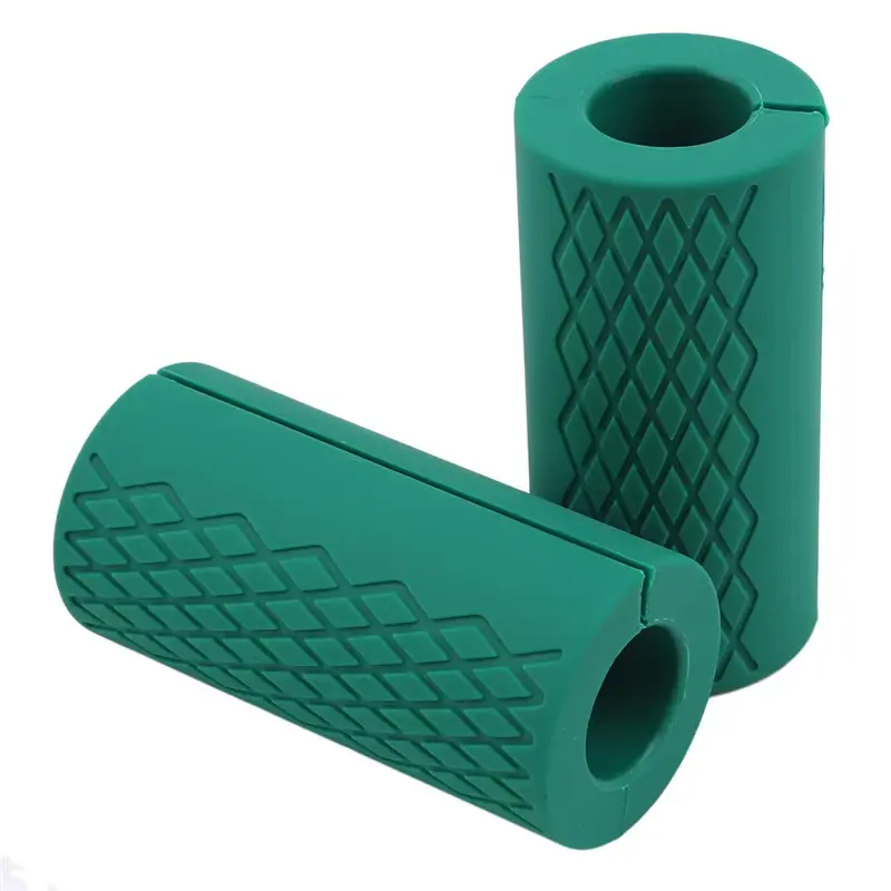 Grip Fat Bar Dumbbell Fat Barbell Grip Thick Bar Grips for Weightlifting Fitness Bar Handle Silicone Non-Slip Protective Pad