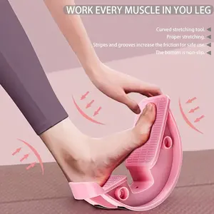 A Foot And Ankle Stretching Board, Muscle Tightness Device, Enhances Arch Flexibility, Foot And Calf Massage Stretcher, Yoga Fitness Aid.