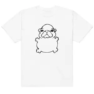 Pibble Graphic Unisex T-Shirt, Cute Dog Shirt, Funny Animal Tee, Dog Lover Gift, Animal Rescue Shirt - Unisex Heavy Cotton Tee - Pibble Merch