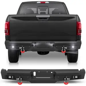 Rear Bumper for  2015-2025 For Ford F150 (Excluding Raptor & Ecoboost) High-Quality Replacement Part for Enhanced Protection