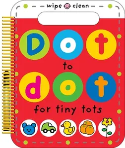 Dot to Dot for Tiny Tots (Dot to Dot) -- Roger Priddy, Spiral Bound, Comb or Coil
