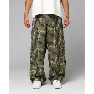Loiter F-16 Balloon Cargo Pants Woodland Camo