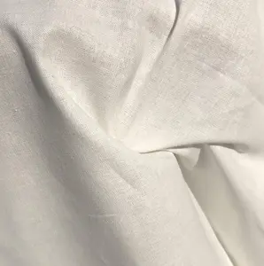 60" 100% Cotton Sheeting 5 OZ White Apparel Woven Fabric By the Yard