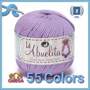 LA ABUELITA (50g - 110m) - 100% non-mercerized cotton yarn. Spectacular for small projects and amigurumi.