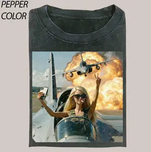 Vintage Barbie Shirts, Barbie Flying A Plane Graphic Tee, Meme Cringe Funny Dumb Shirt, Unisex Shirt, Gift for Men Women, Womenswear Top Casual Crewneck