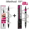 IMethod Best-Selling Double-Sided Cosmetic Eyebrow Pen for Adults, Regular Edition - 2-in-1 Microblading Tool with Natural Micro-Fork Tip, Precise Brush-Tip, Methyl Benzoate, Propylene Glycol