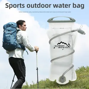 Drinking bag Cycling bag 2L sports running off-road bag Water bag Outdoor mountaineering backpack Folding water bag