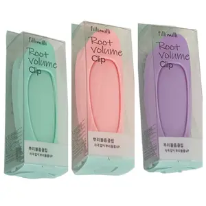 2pcs Pink Heatless Volumizing Hair Clips for Women and Girls Ideal for Home Daily Hair Styling