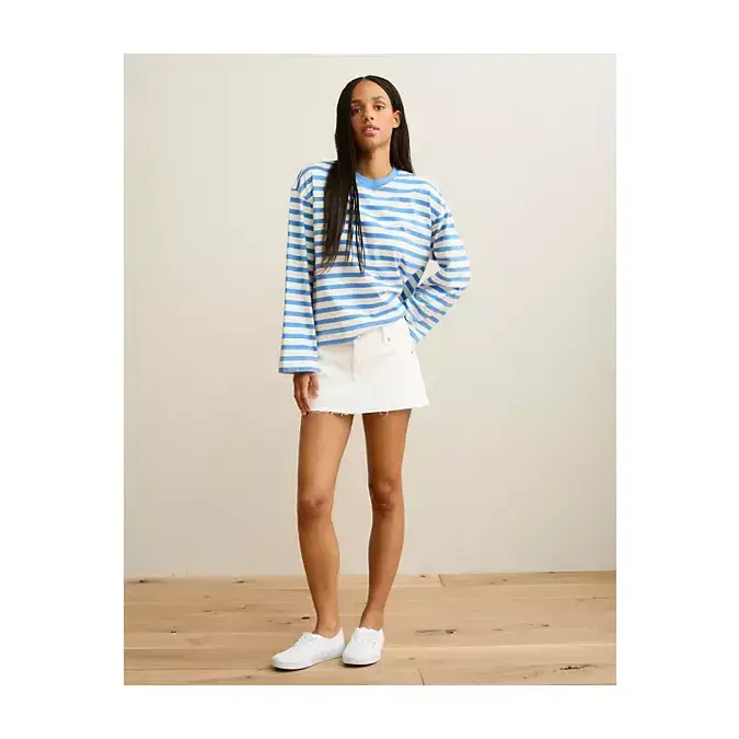 AE Oversized Long-Sleeve T-Shirt