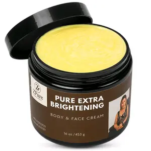 ZPure Skin & Beauty Pure Extra Brightening Body & Face Moisturizer Cream - 3 Sizes, Non-Greasy Cosmetic Lotion for Dark Spot Fading, Tone Improvement, Daily Hydrating, Smooth Skin Restore (8 fl oz/226 g)
