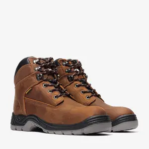 TITAN PRO 6" SOFT TOE WATERPROOF DARK BROWN WORK BOOT BA760