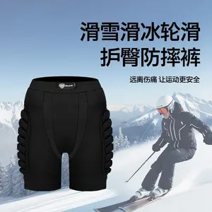 Roller skiing hip pants skateboarding ice skating anti-drop fart pad outdoor cycling sports hip protection