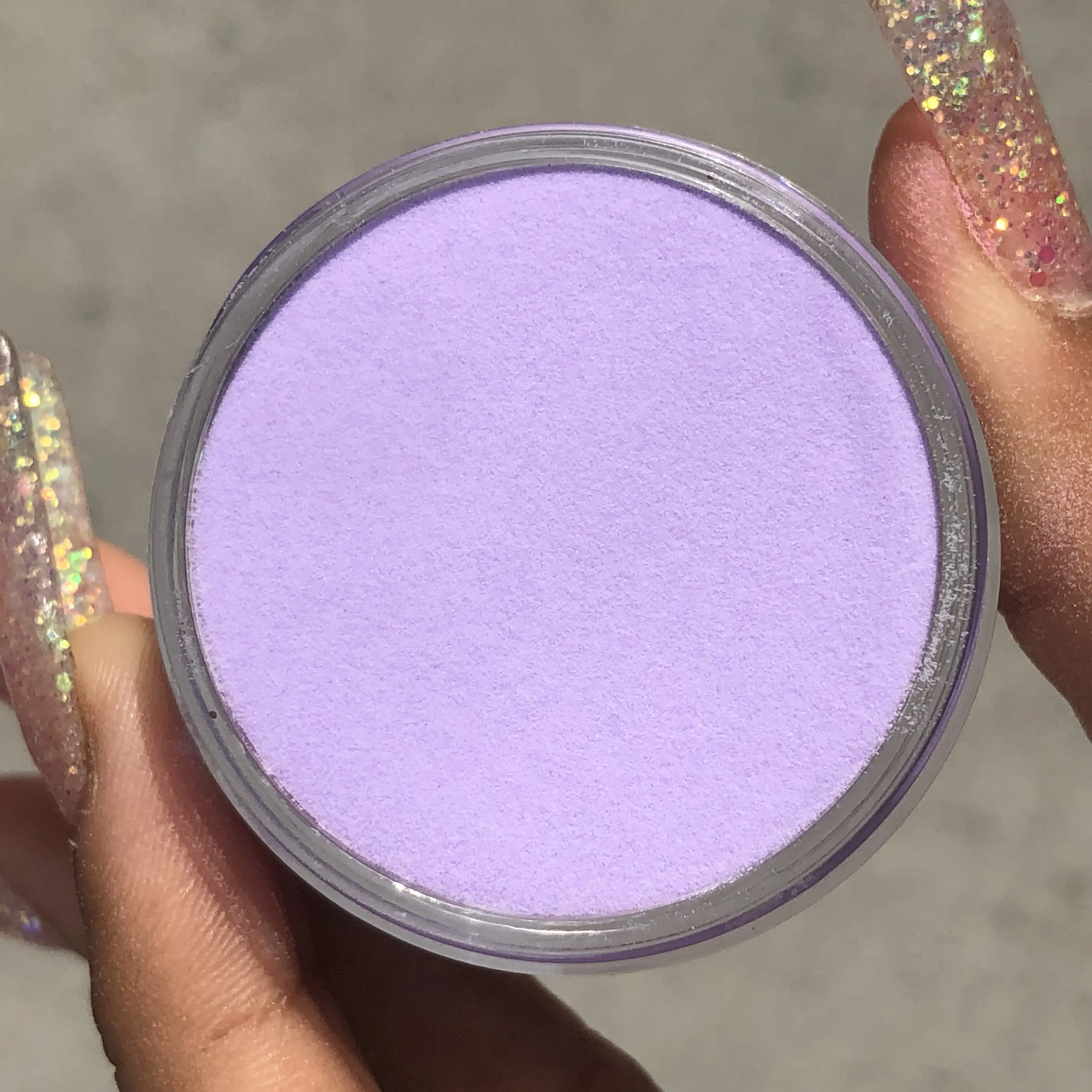1oz Acrylic Powder "Lilac Purple" - Pastel Color Powder Product