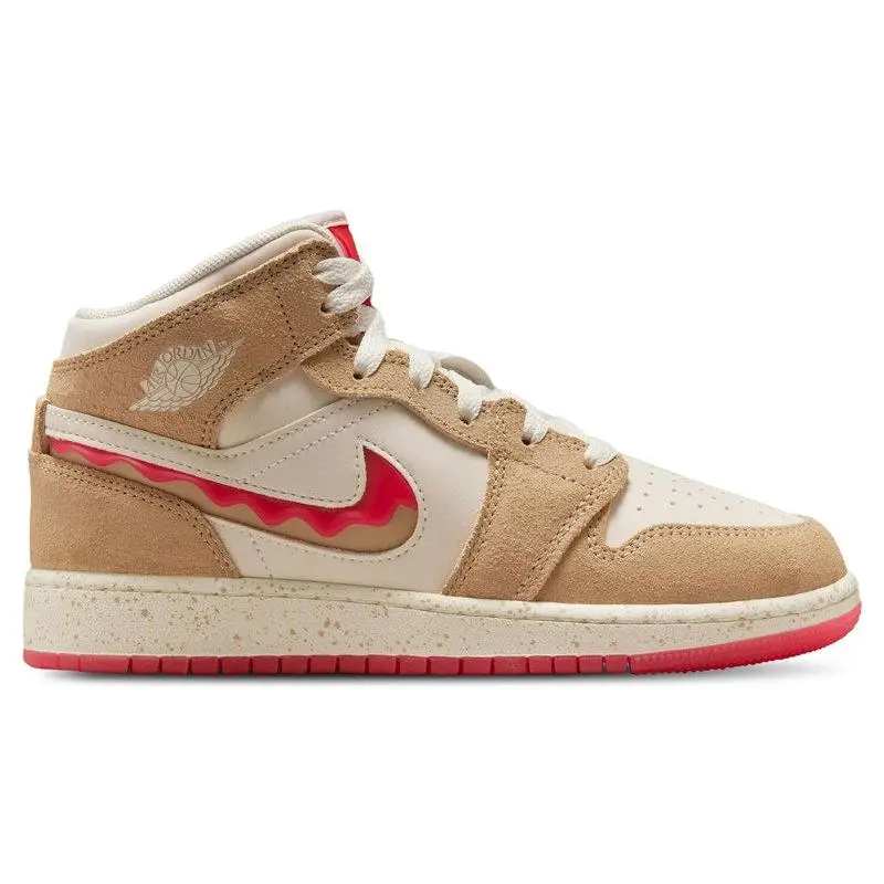 Jordan 1 Mid SE Peanut Butter & Jelly (GS) (kids) by StockX